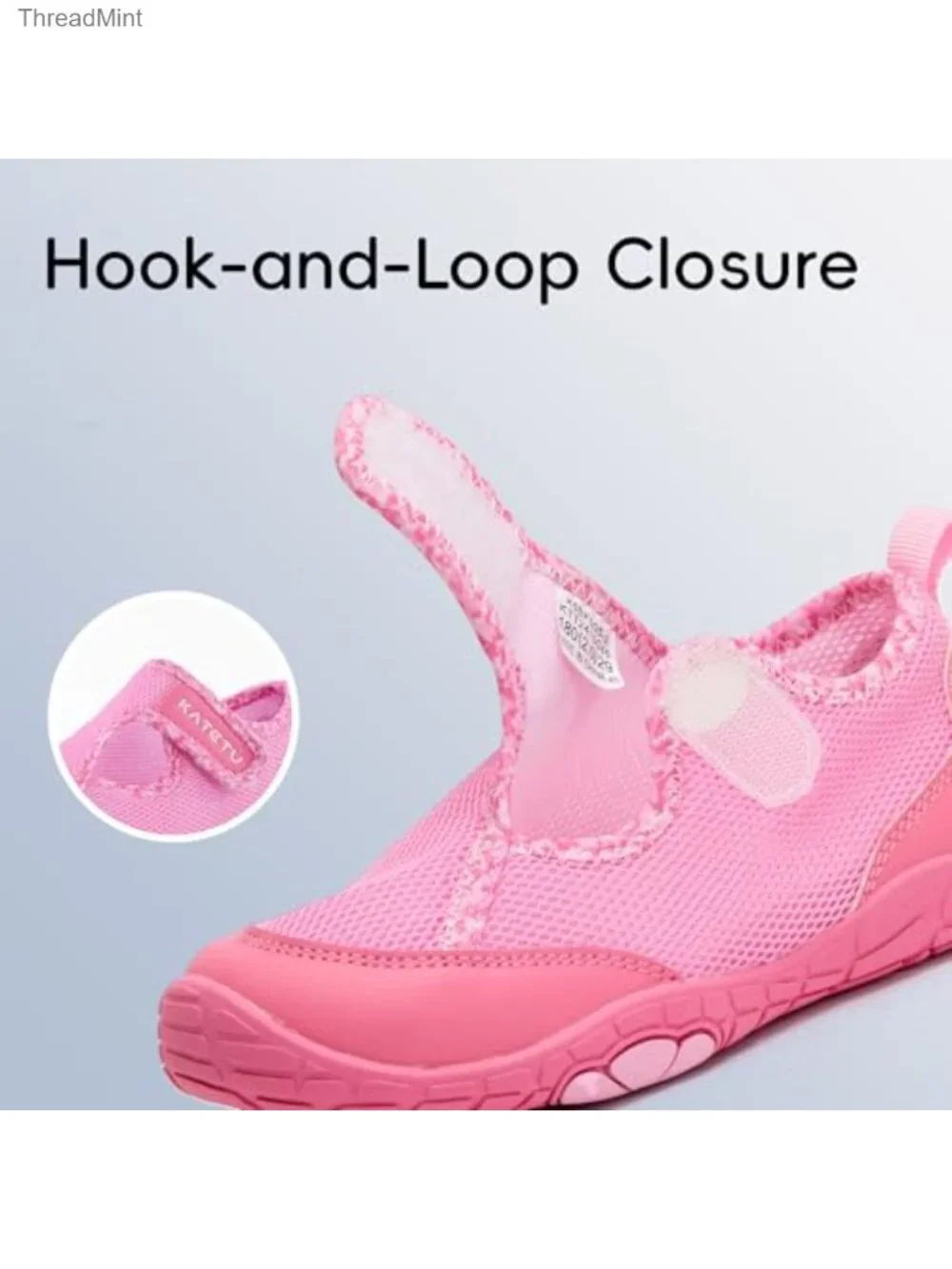 Kids Closed Toe Water Sandals Breathable Mesh Non-Slip Toddler Summer Beach